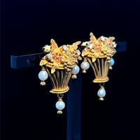 Ohrringe Cianfrone Gioielli Dame in Gold Diamante 0.06 Ct OROR-72-198 - OROR-72-198